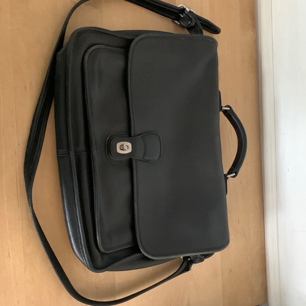 Coach retro (1990s) leather Metropolitan Messenger bag